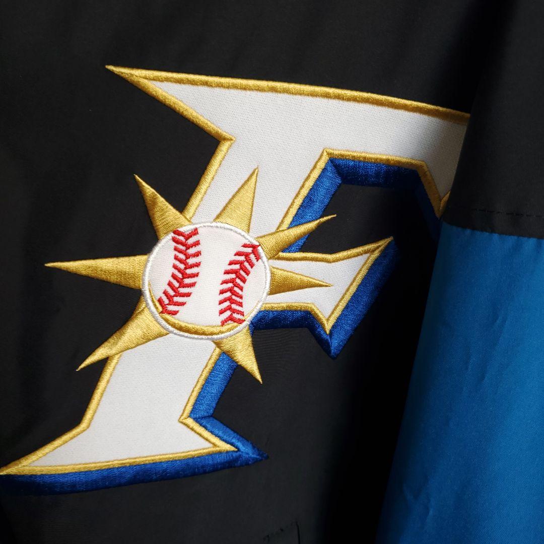 初期モデル 北海道日本ハムファイターズ　Jr. 野球　ジャパンー　スタジャン 黒