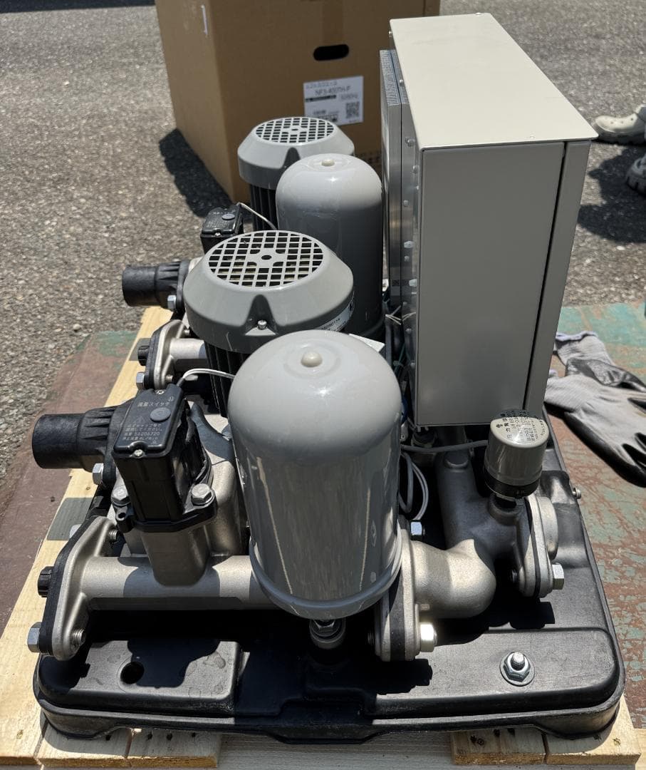 福岡発 川本ポンプ【NF3-400TH-P】三相 200V NF3形