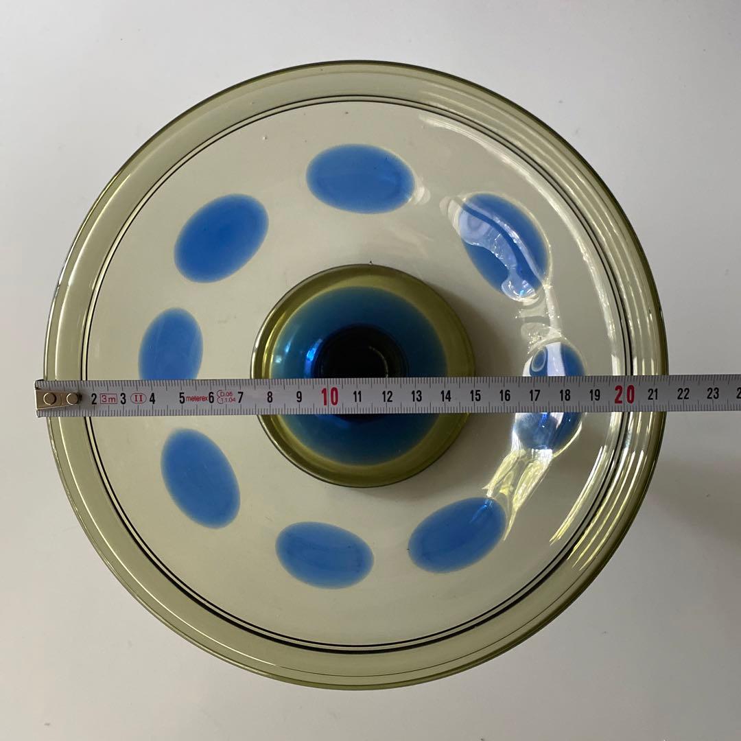 希少 舩木倭帆 ガラス 鉢 花器 ミュージアムピース ShizuhoFunaki