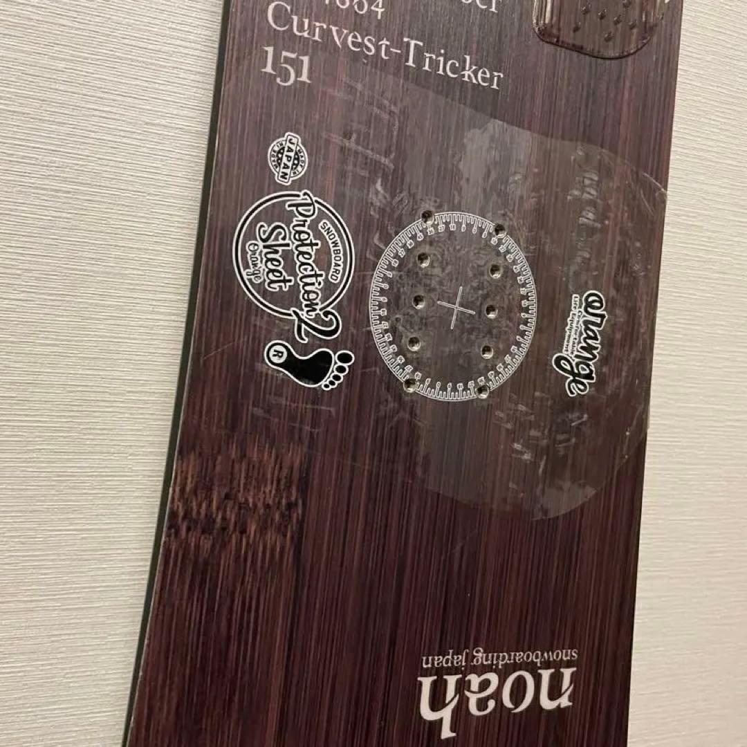 スノーボード Noah boarding curvest tricker151