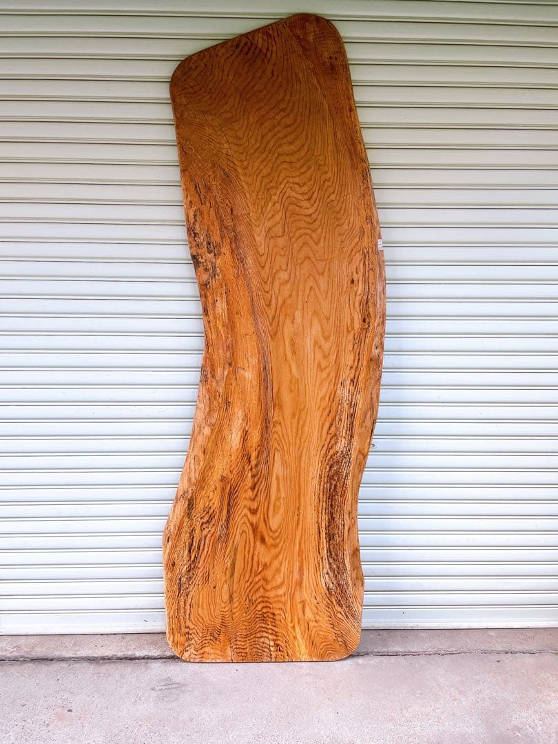 天然　ナラ　木材　天板　無垢材　一枚板　テレビ台　デスク　カウンターテーブル