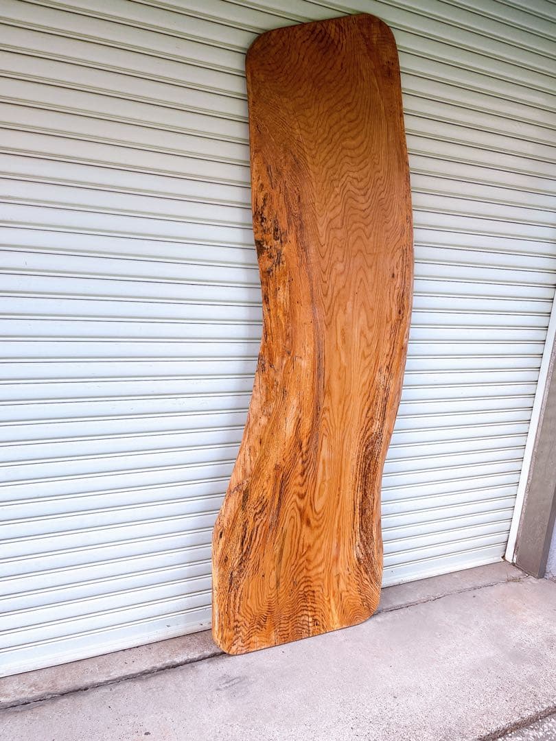 天然　ナラ　木材　天板　無垢材　一枚板　テレビ台　デスク　カウンターテーブル