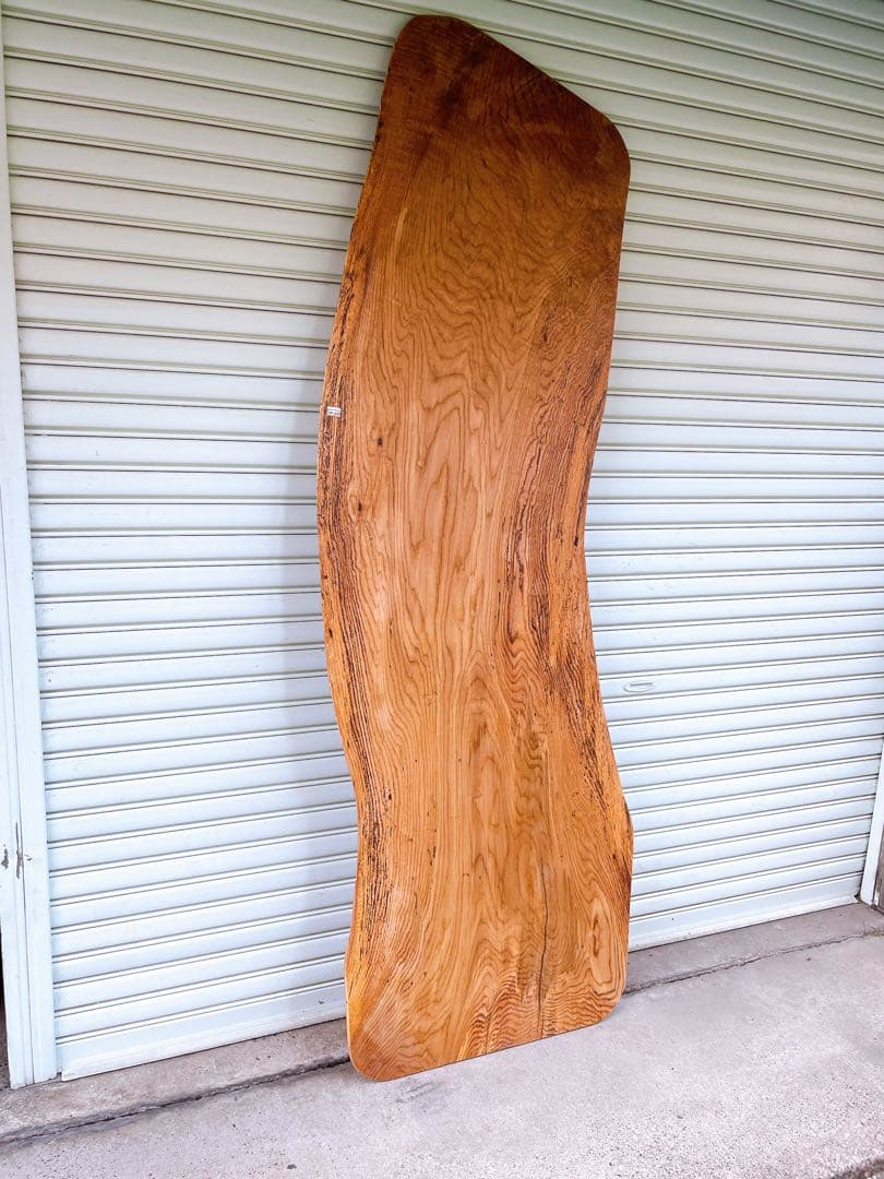 天然　ナラ　木材　天板　無垢材　一枚板　テレビ台　デスク　カウンターテーブル