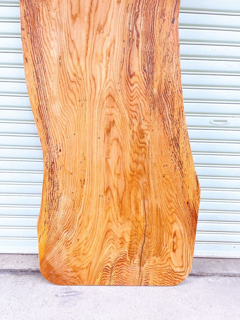 天然　ナラ　木材　天板　無垢材　一枚板　テレビ台　デスク　カウンターテーブル