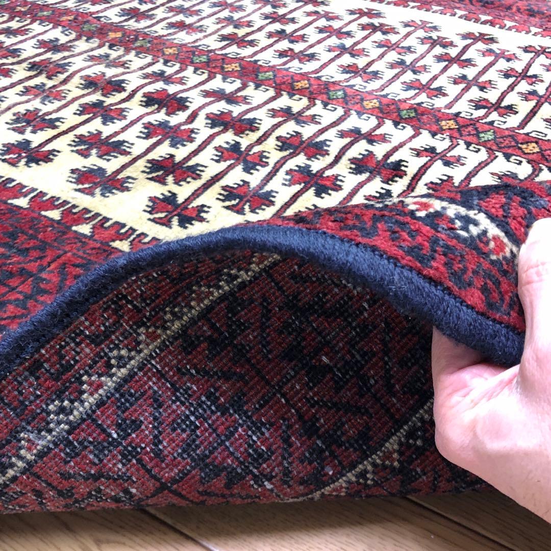 ペルシャ絨毯 ペルシャヴィンテージラグ 180x115 手織り オールド