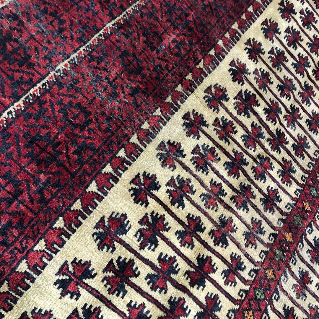 ペルシャ絨毯 ペルシャヴィンテージラグ 180x115 手織り オールド