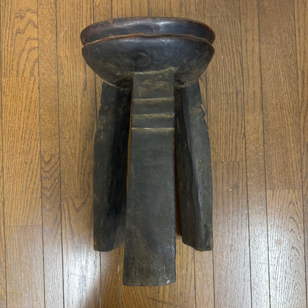 アフリカ ブルキナファソ ヌヌマ族 スツール 民藝 椅子 古道具 ビンテージ