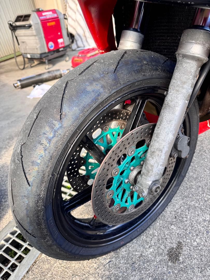 （溝見て‼︎）スーパーコルサ V4 SC1 スパコル　120/70 160/60