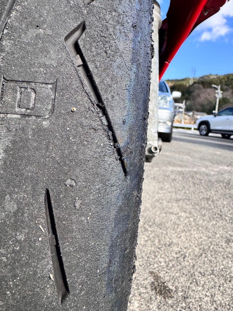 （溝見て‼︎）スーパーコルサ V4 SC1 スパコル　120/70 160/60