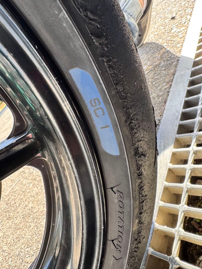 （溝見て‼︎）スーパーコルサ V4 SC1 スパコル　120/70 160/60