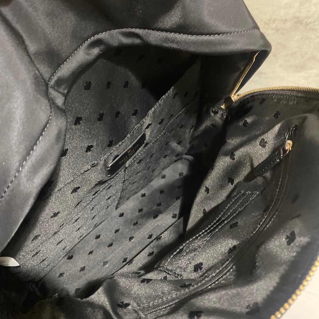【極美品】kate spade　チェルシー　ナイロンリュック　ブラック