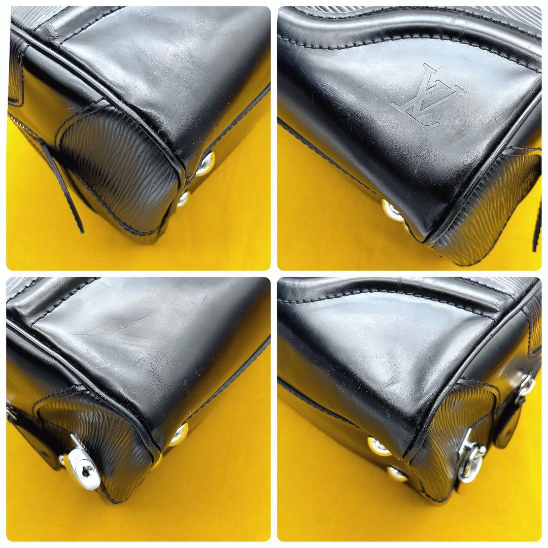 ルイヴィトン エピ ボーリング モンテーニュPM ハンドバッグ　黒