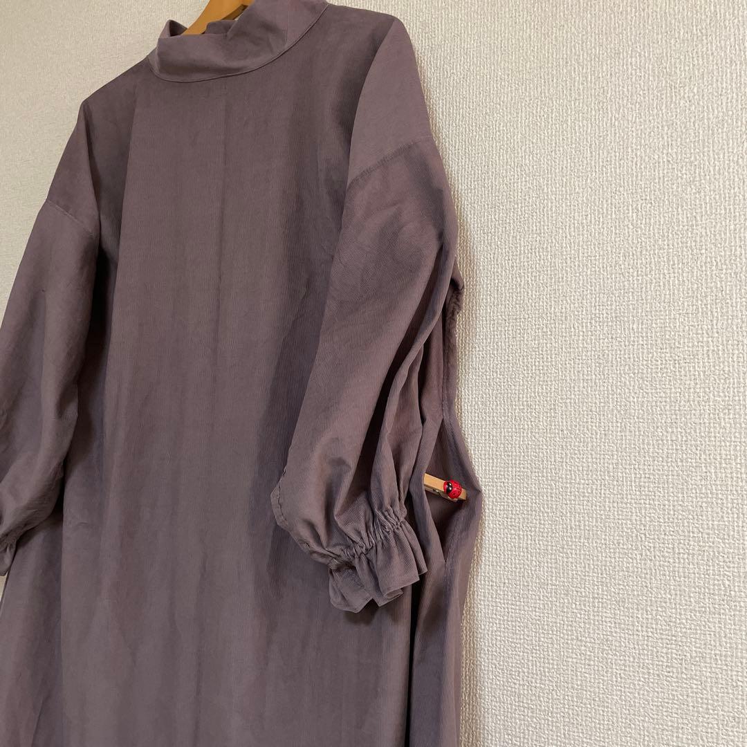 花*花様　コーデュロイ　ワンピース