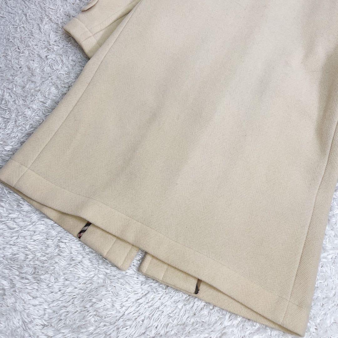 BURBERRY ダッフルコート ヘリンボーン織 ムーアブルック 水牛