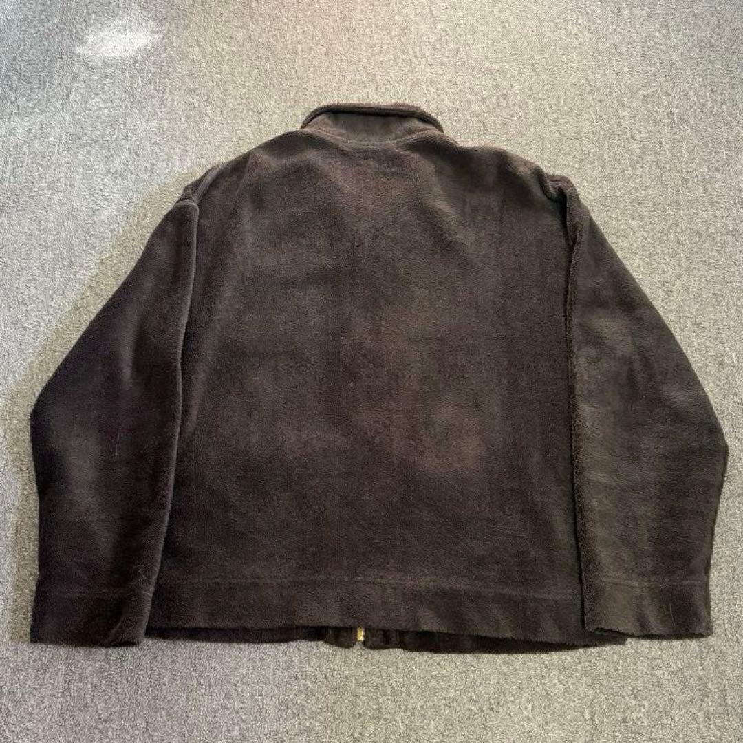 Yamane evisu ボア　フリース　ダークブラウン ジャケット 40