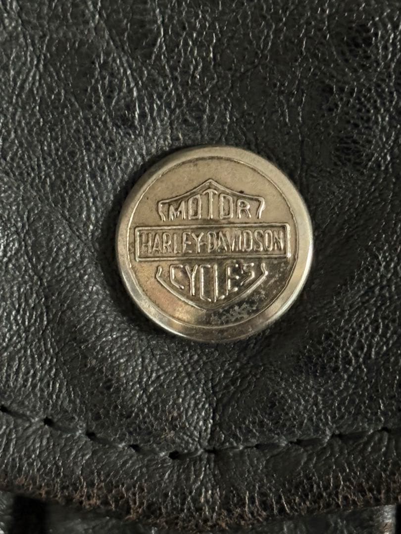 【Harley-Davidson】　ポリスマン　レザージャケット　90年代
