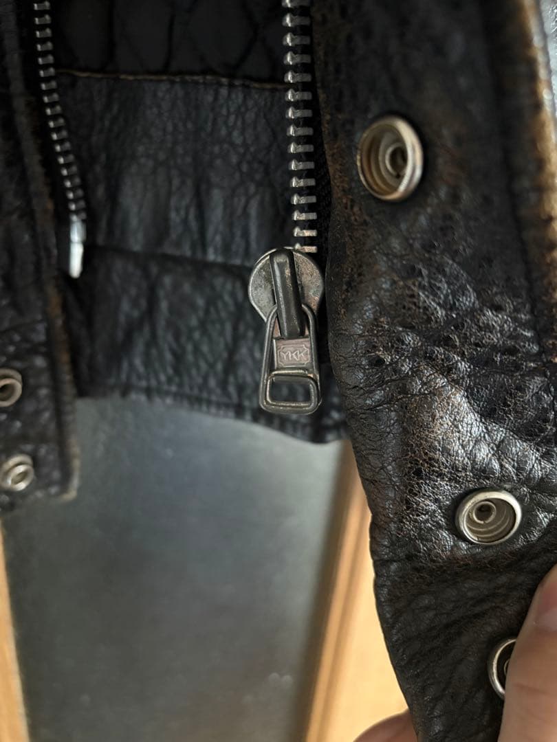 【Harley-Davidson】　ポリスマン　レザージャケット　90年代