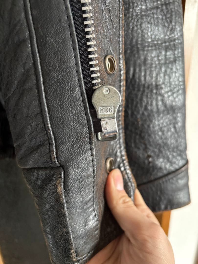 【Harley-Davidson】　ポリスマン　レザージャケット　90年代