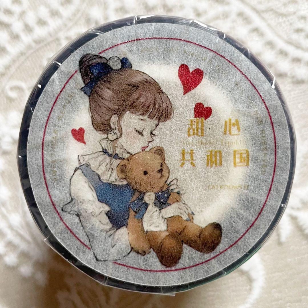 甜心共和国 海外 PET マスキングテープ 人物 マステ コラージュ2200円