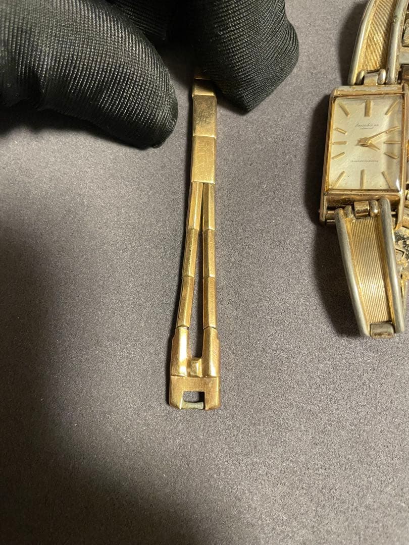 【激レア廃盤品】SEIKO 14K MT GFレディース　GF 換えベルト18K