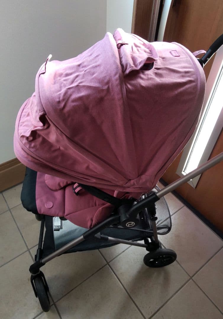 サイベックス　メリオ　ベビーカー　マグノリアピンク