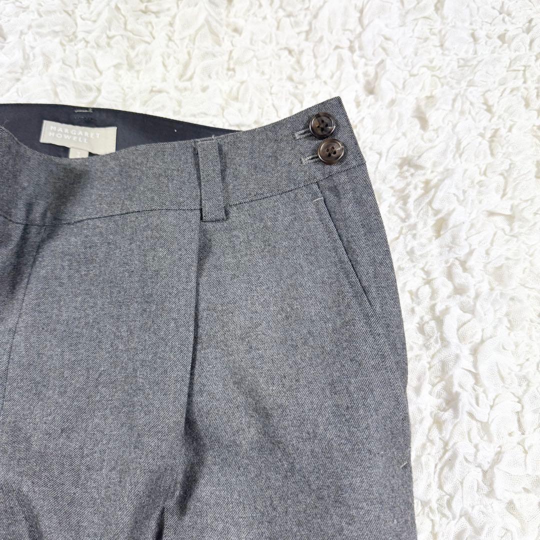 専用 【美品】マーガレットハウエル　パンツスーツ　セットアップ　ウール　グレー