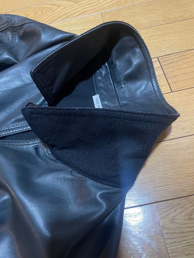 【SPECIAL 】VINTAGE リバージブル　ラムレザーカシミア　カーコート