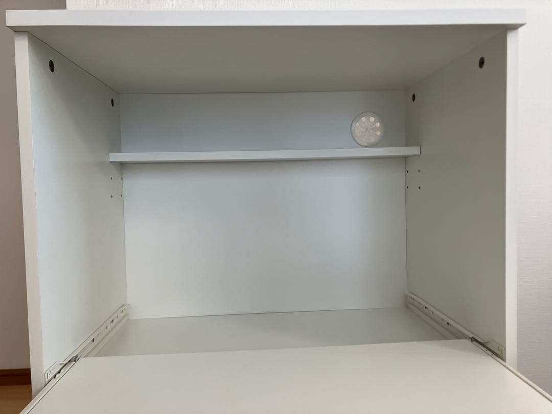 ニトリ レンジ台 フォルムN RE9060WH ホワイト キッチン収納