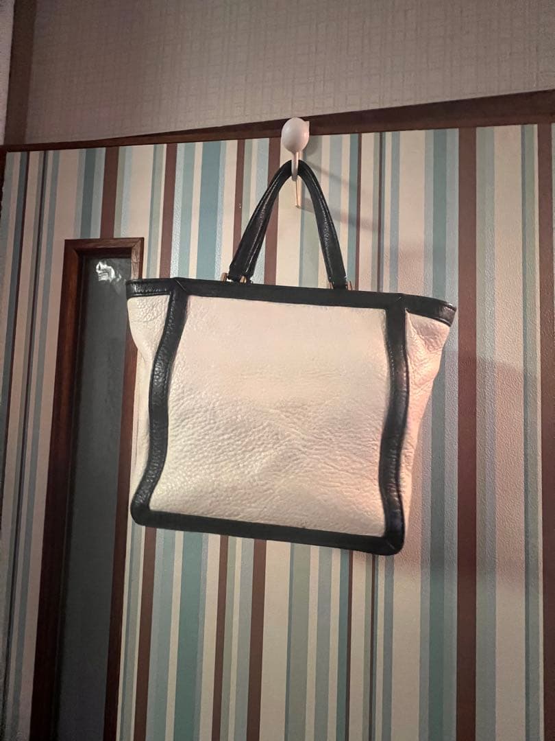 Tory Burch トートバッグ ホワイト/ブラック　トリーバーチ　鞄　バック
