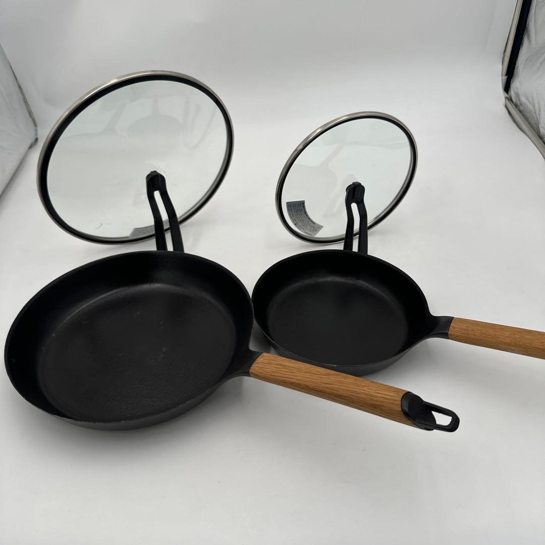 VERMICULAR フライパン 蓋付き2点　Y12