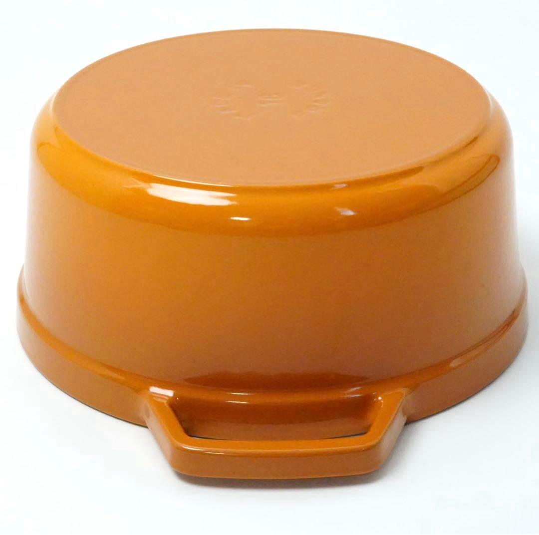 【美品】ストウブ staub ピコココット ラウンド 18cm マスタード