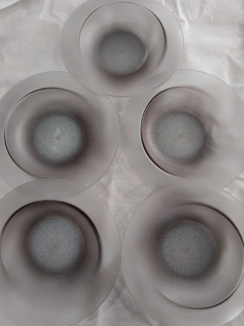 ARAS エイラス 深皿スクープ 5枚 フロストグレー 新品豆皿スクープ2枚