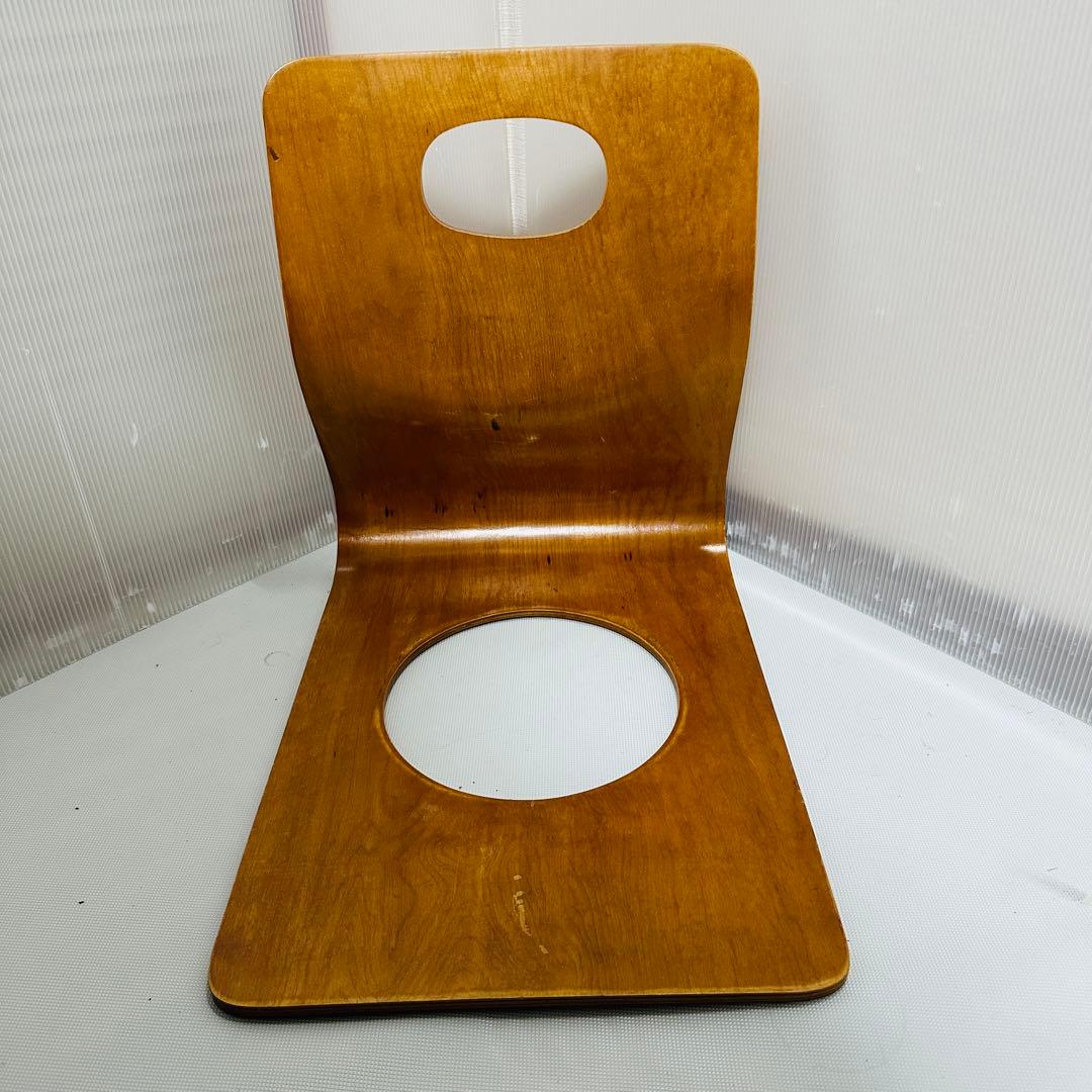 木製曲げ座椅子　和座椅子 旅館座椅子 6脚セット