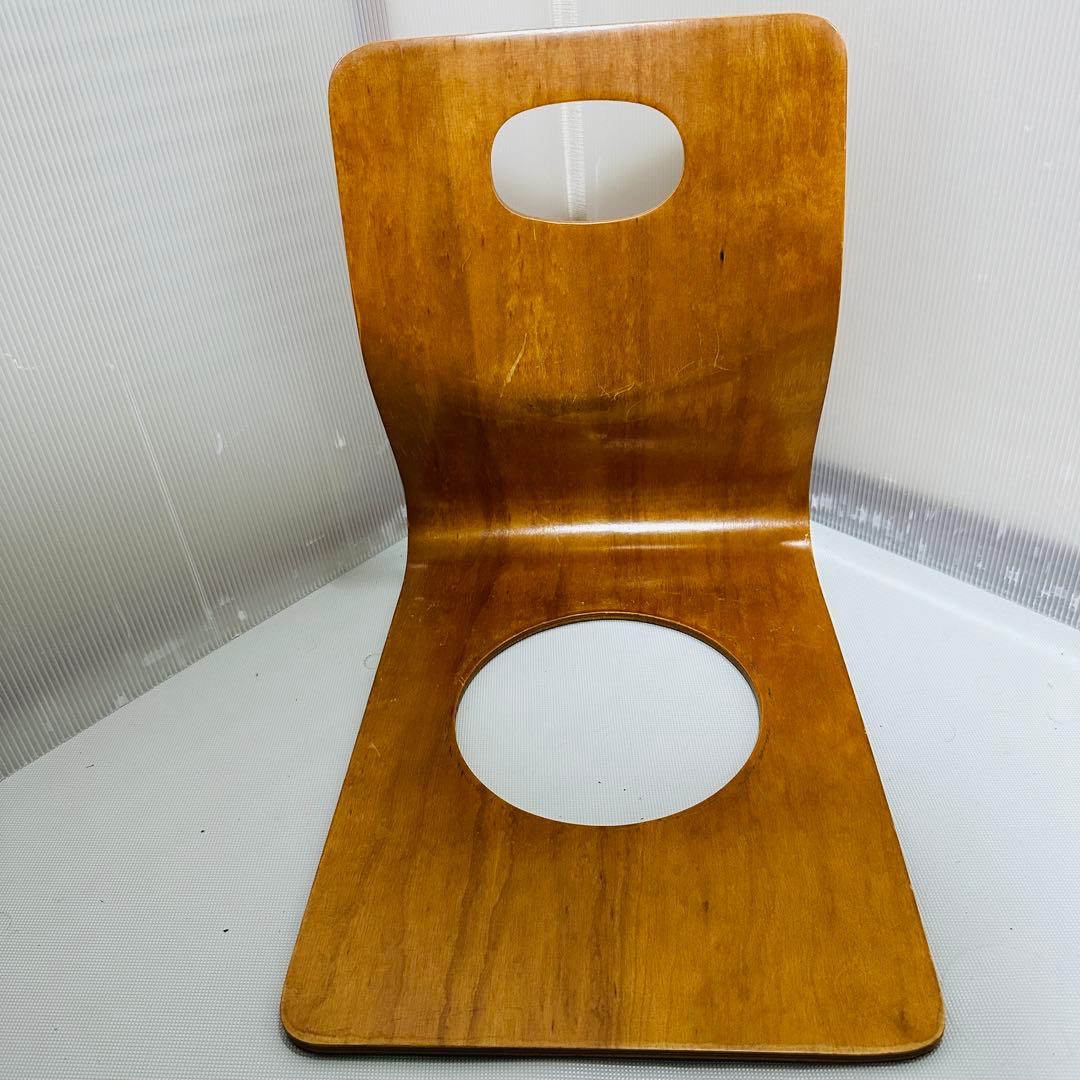 木製曲げ座椅子　和座椅子 旅館座椅子 6脚セット