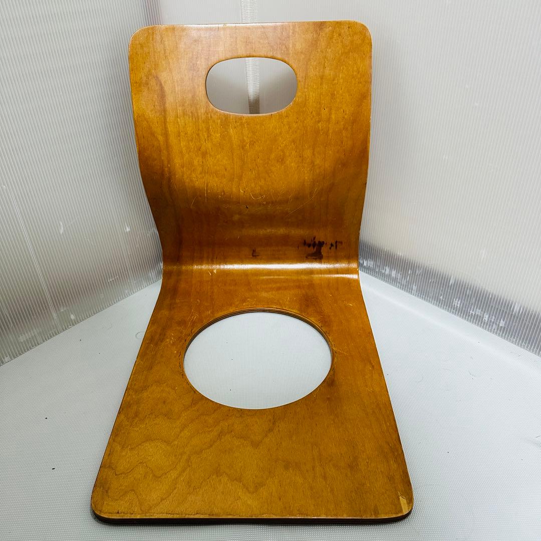 木製曲げ座椅子　和座椅子 旅館座椅子 6脚セット