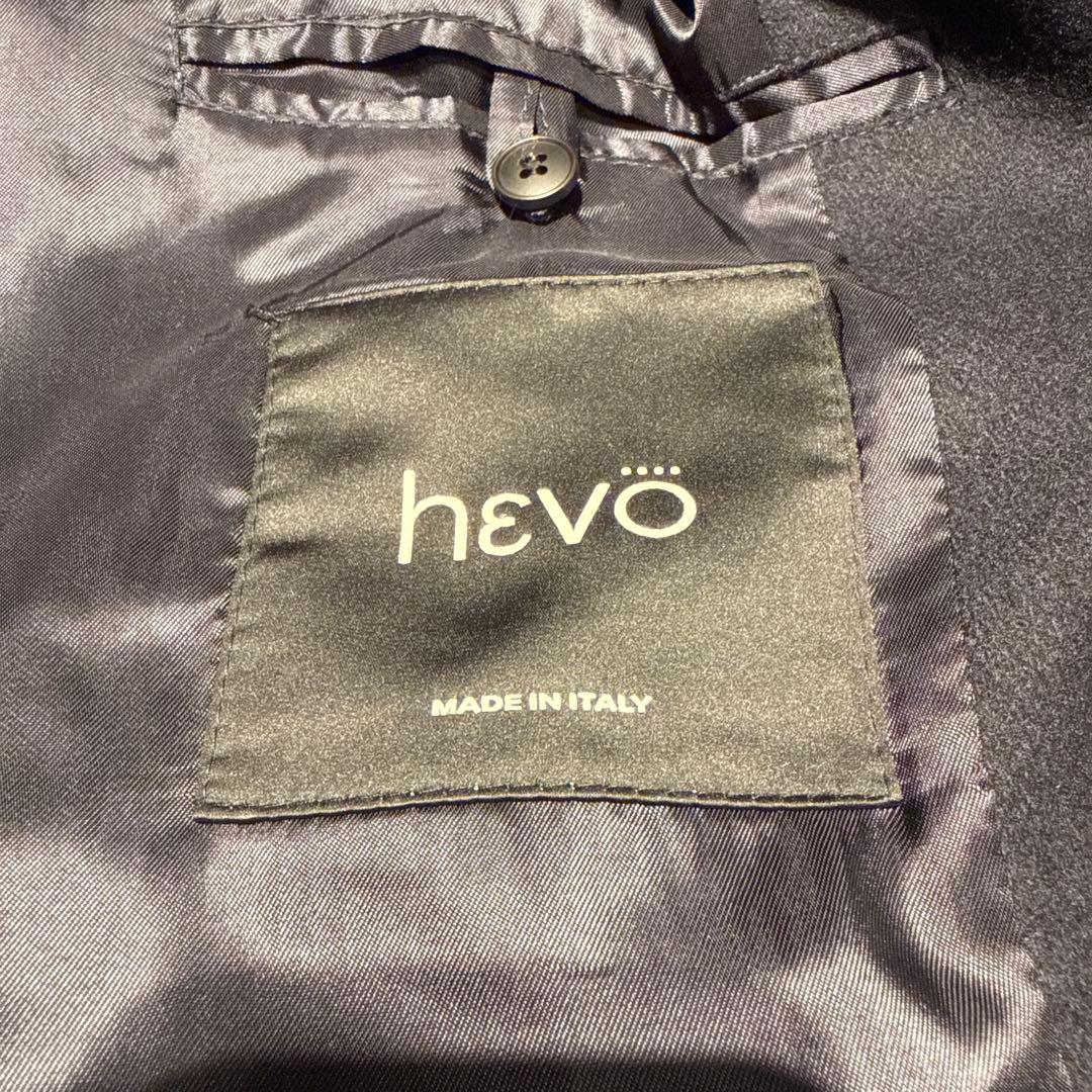 hevo×BEAMS別注 BRINDISI チェスターコート black 46