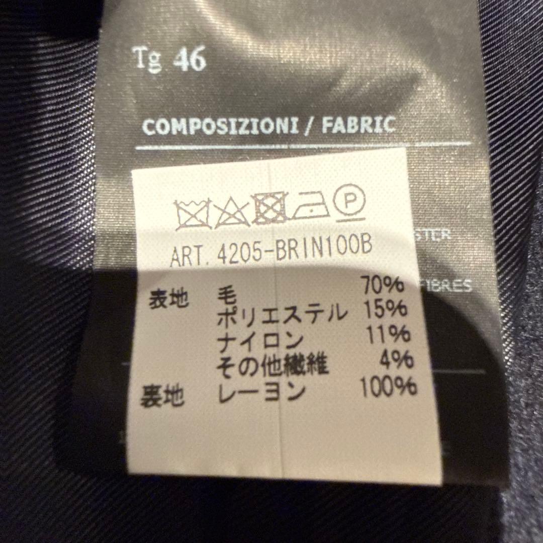 hevo×BEAMS別注 BRINDISI チェスターコート black 46