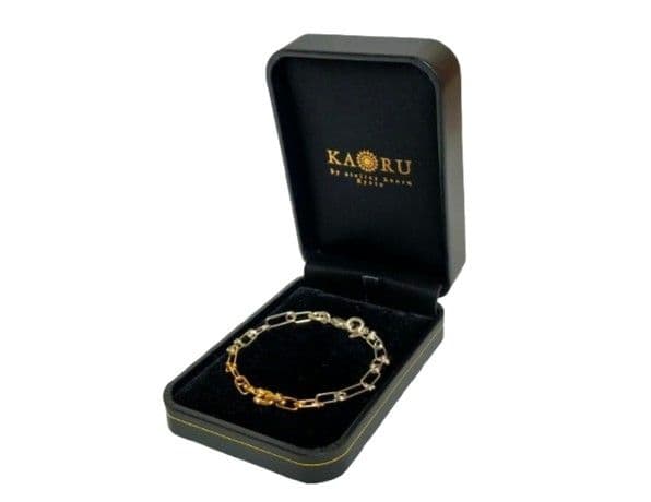 KAORU カオル ブレイド ブレスレット 925 × K10 コンビ