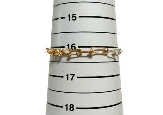 KAORU カオル ブレイド ブレスレット 925 × K10 コンビ