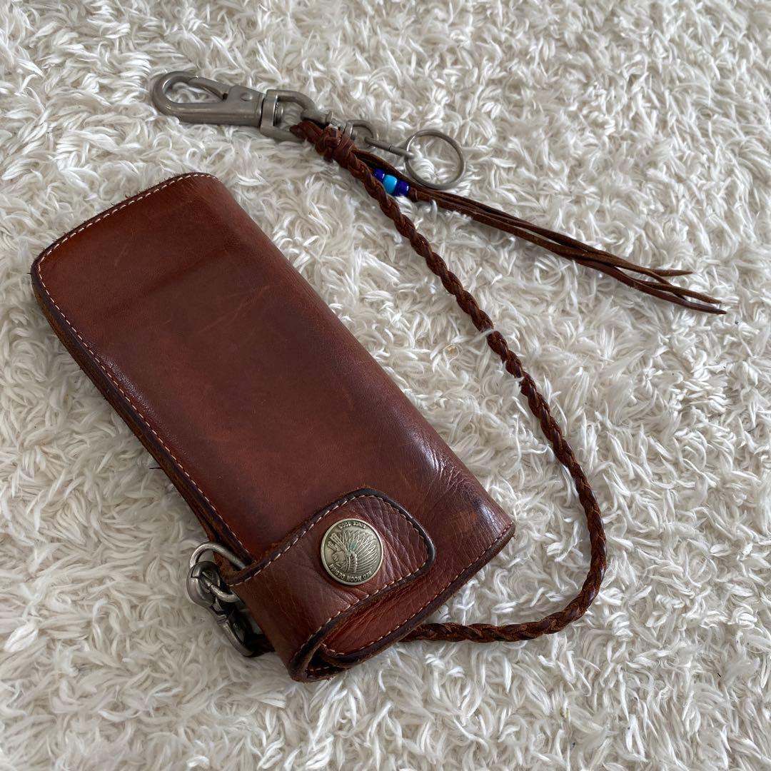 激レア！REDMOON レッドムーン　別注　長財布　ストラップ付き