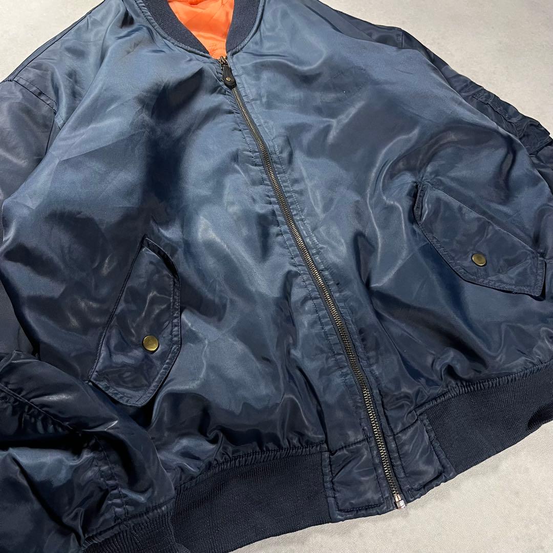 MAー1 エムエーワン ネイビー フライトジャケット ミリタリー USAF