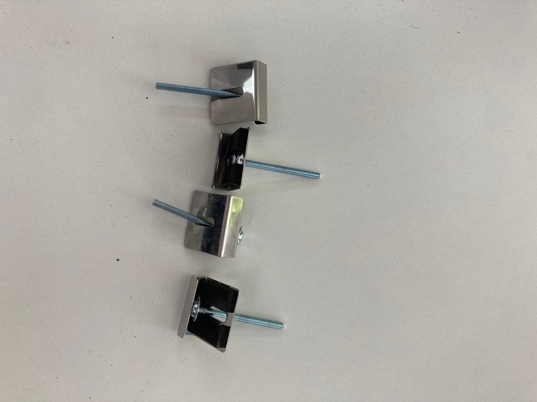 全身鏡 縦180×横100×厚さ5mm 取り付け金具付き