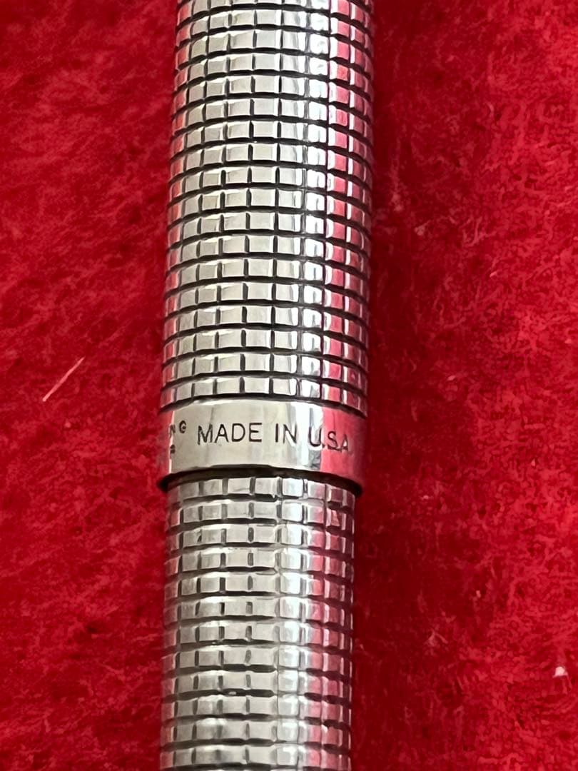 美品‼️パーカー75ボールペン シズレ スターリングシルバー ❗️リフィル新品‼️