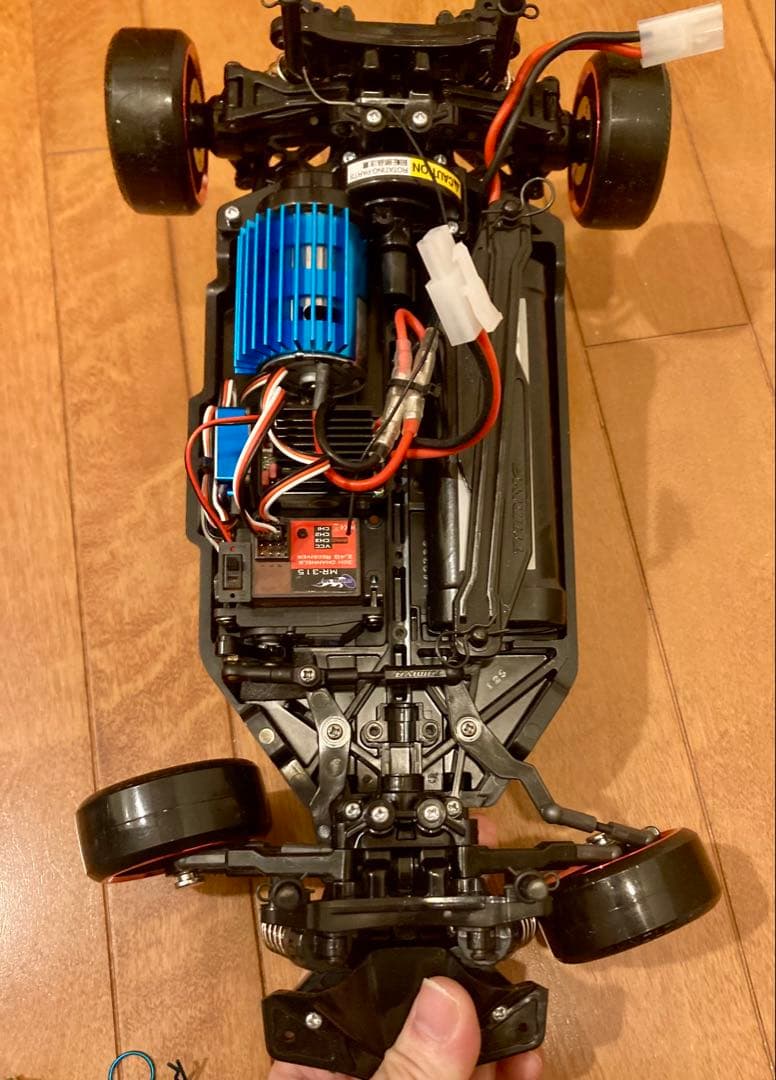 新品TT-02二駆ドリフルセット MRCコンバ ジャイロ付き