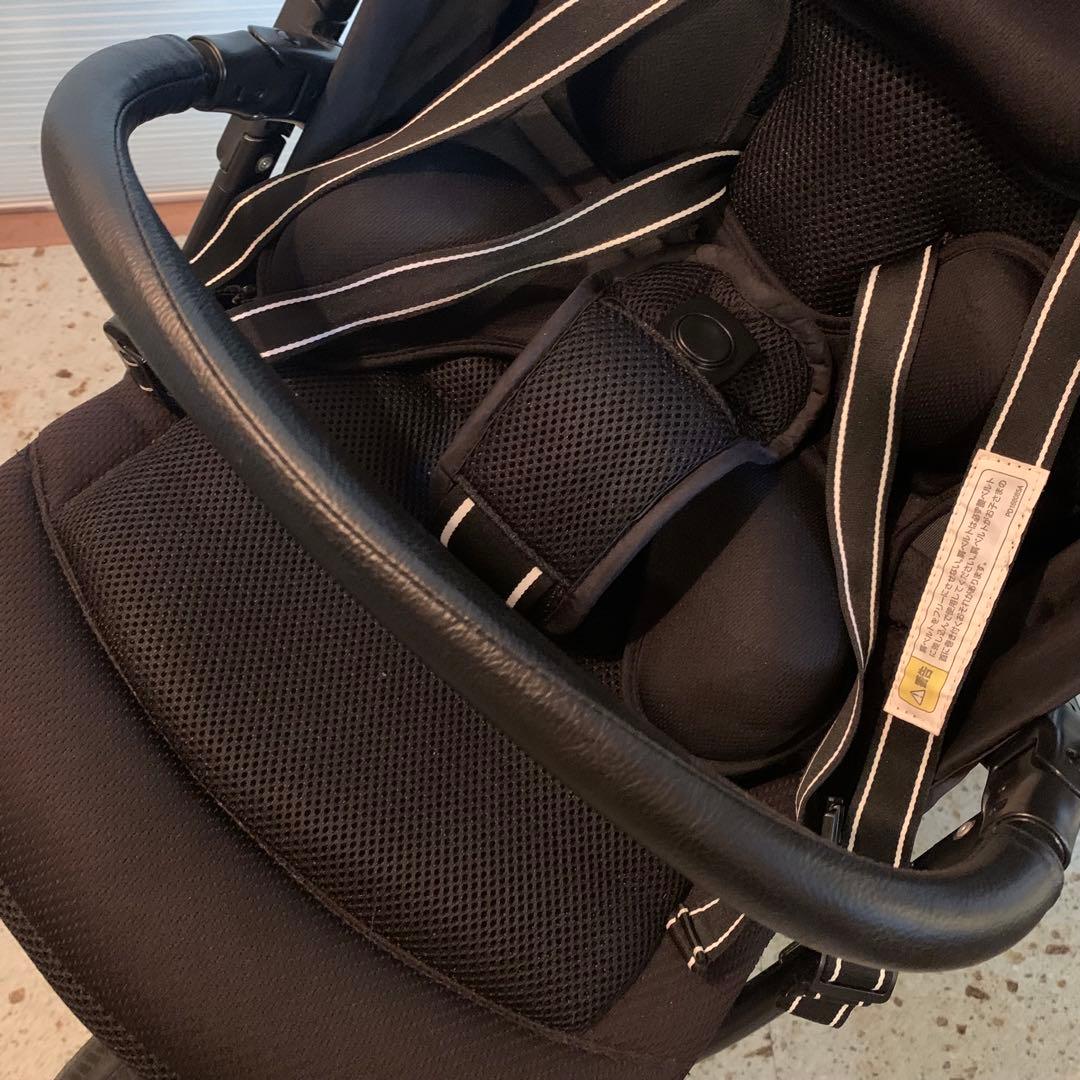 美品★Aprica ベビーカー★スムーヴ　プレミアム　3点セット付き