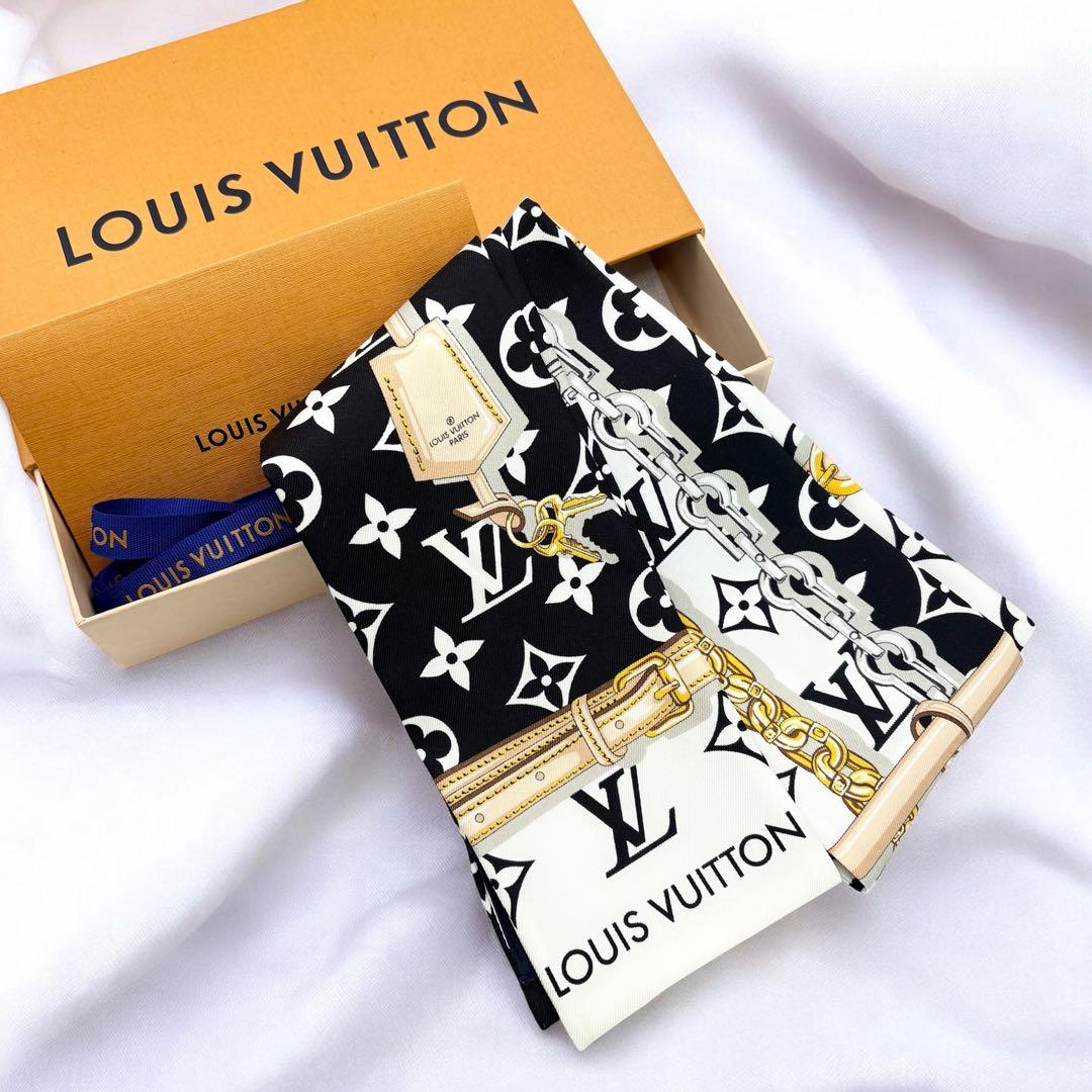 あやや極美品　LOUIS VUITTON ルイヴィトン バンドー スカーフ