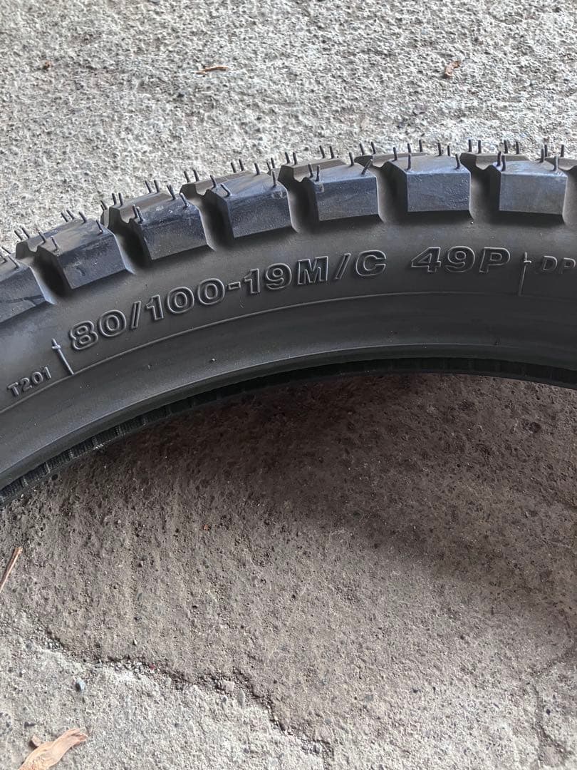 オフロードタイヤフロント、リアセット