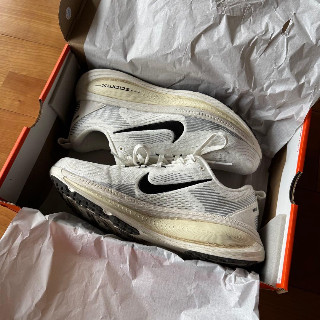 【美品】NIKE ナイキ ボメロ 18 メンズ 26.5cm 白 ホワイト