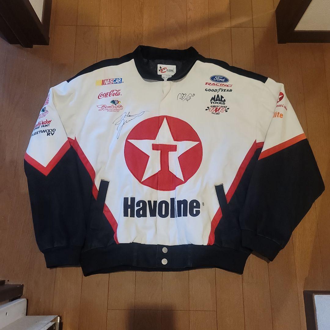 CHASE Havoline NASCARジャケット Lサイズ サイン入り