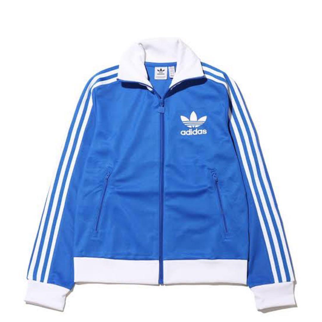 adidas ベッケンバウワートラックトップ　ブルー　3XL